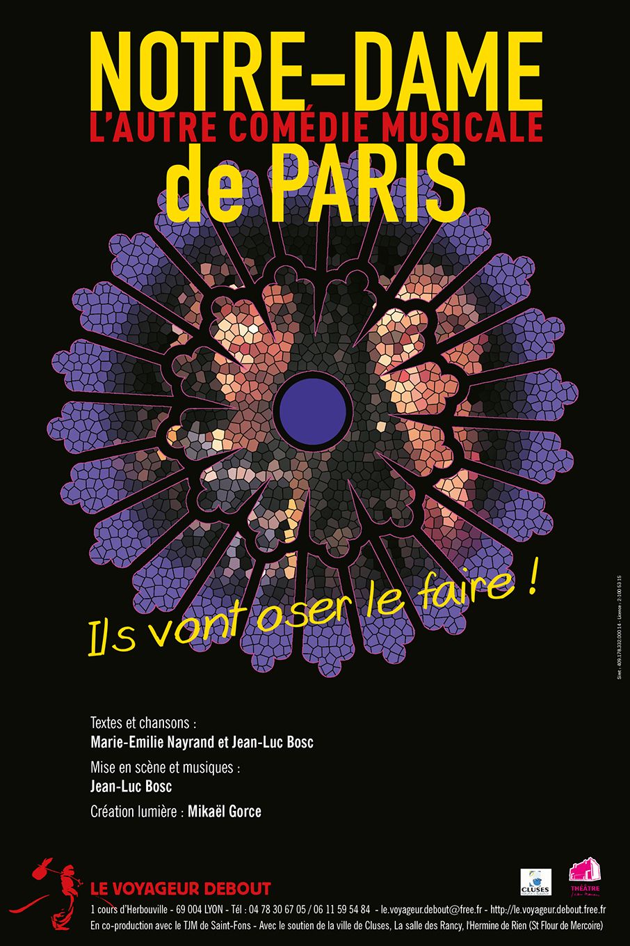 Notre Dame De Paris Comedie Musicale Affiche Notre-Dame de Paris, l'autre comédie musicale